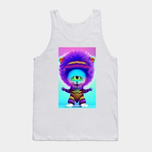 One Eyed Purple Pet Tank Top